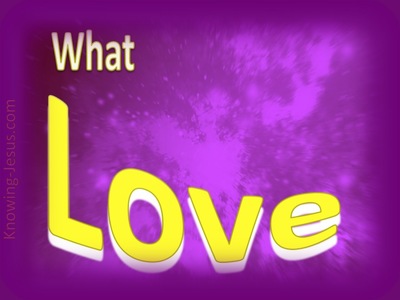 What Love (devotional) (purple)